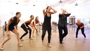 Laurie Veldheer & Jessica Sheridan with Cast @ BroadwayWorld Laurie Veldheer & Jessica Sheridan with Cast Photo