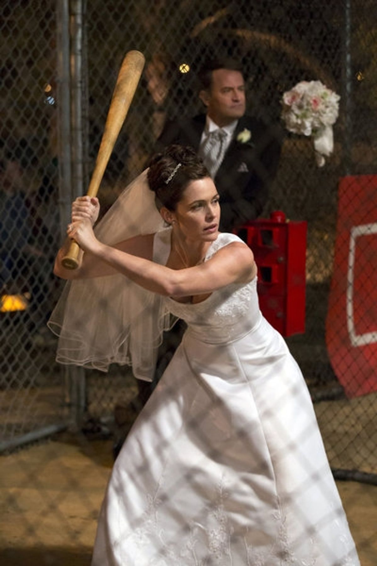 Christine Woods, Matthew Perry at 