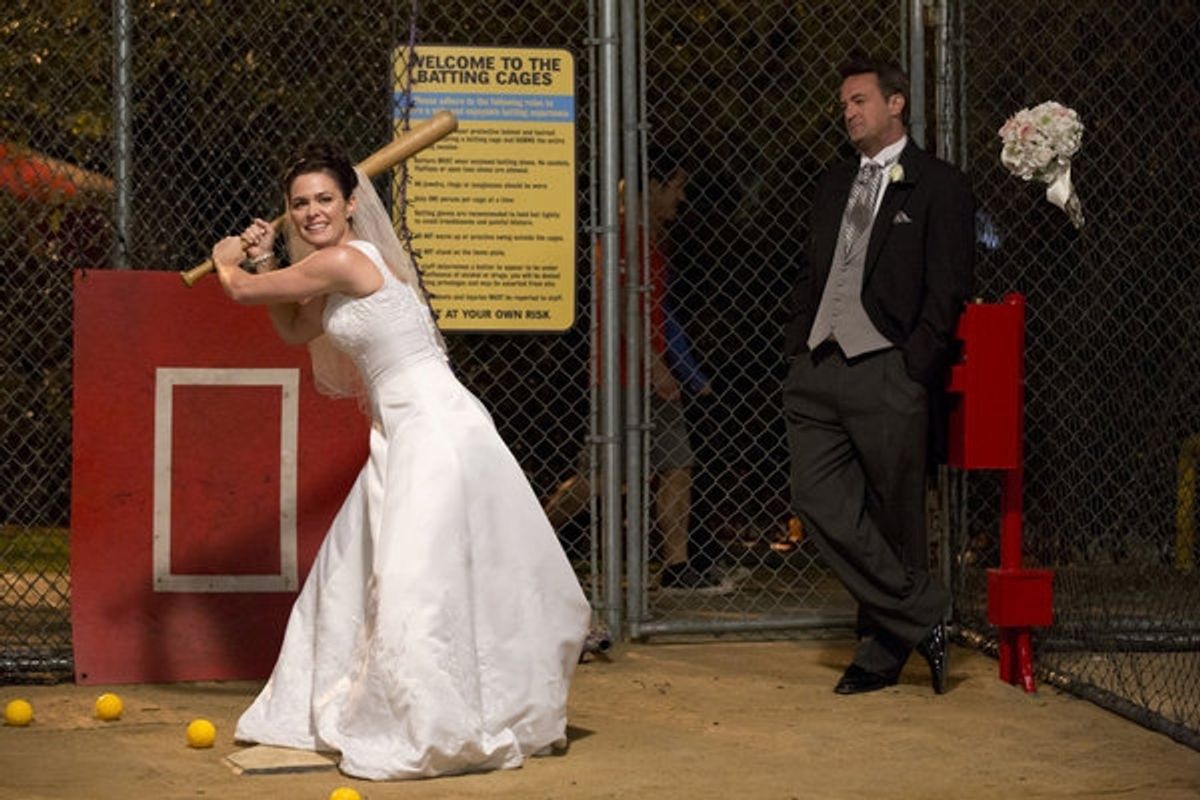 Christine Woods, Matthew Perry at 