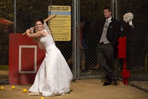 Christine Woods, Matthew Perry Photo