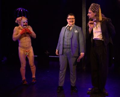 Tigger! (as Tiggo The Traumatized Clown), Mr. Murray Hill and Jonny Porkpie Photo