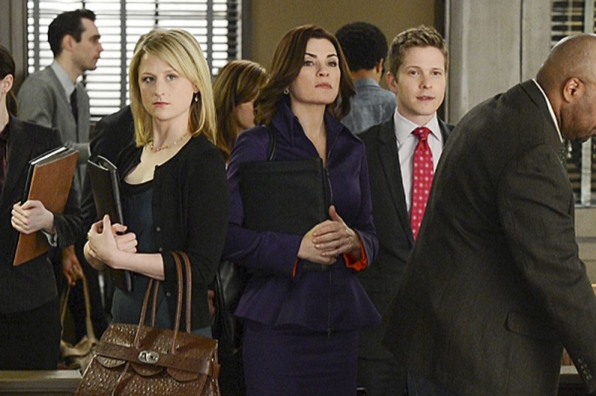Mamie Gummer, Julianna Margulies, Matt Czuchry at 