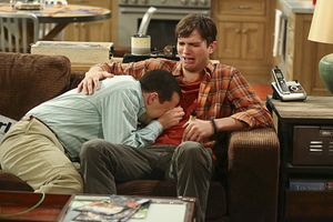 Ashton Kutcher, Jon Cryer Photo