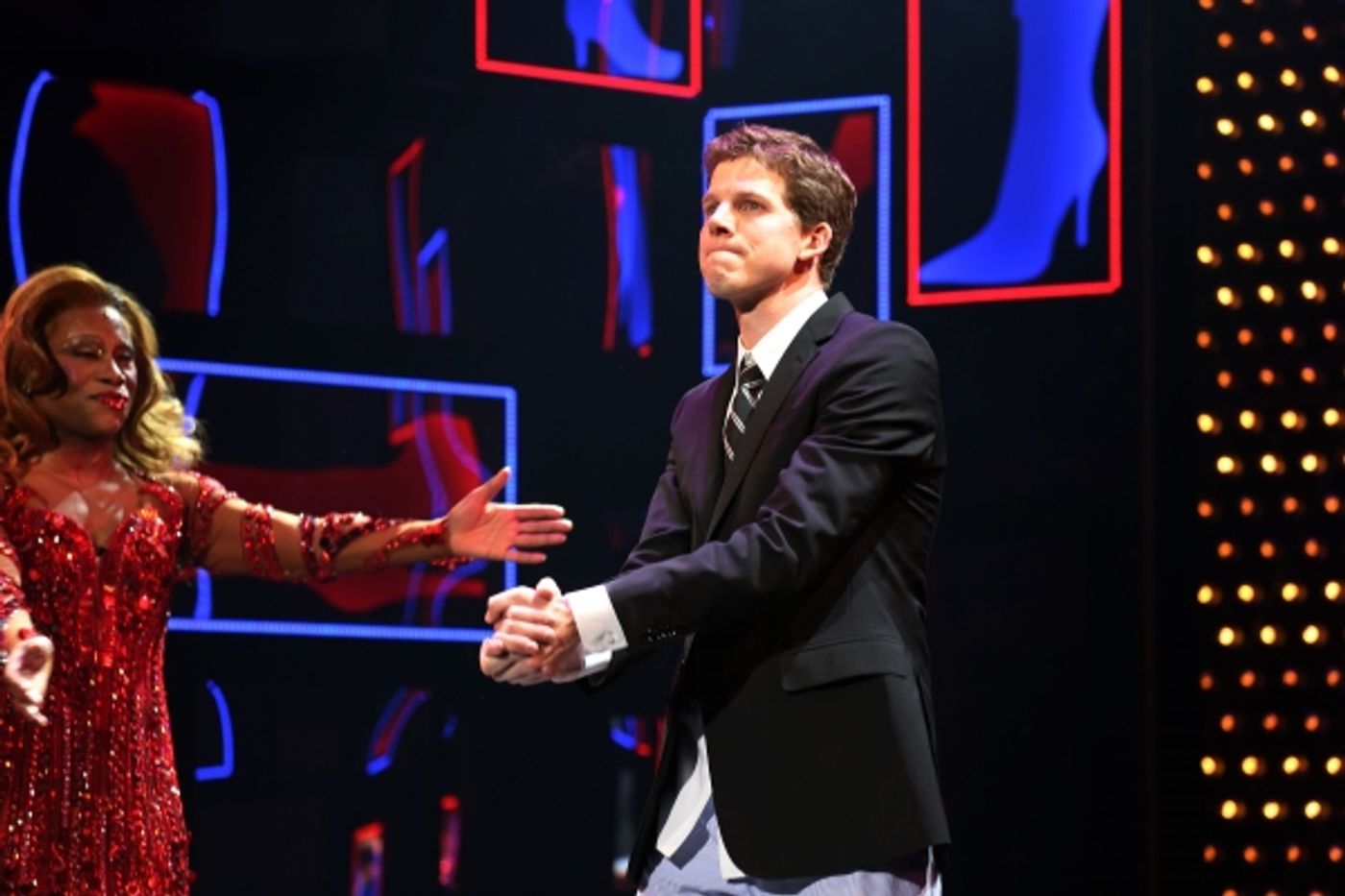 Photo Coverage: Opening Night Curtain Call for KINKY Boots on Broadway! Image