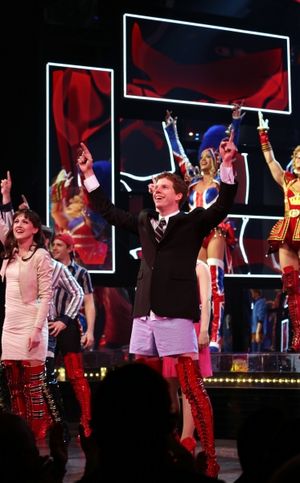 Celina Carvajal & Stark Sands @ BroadwayWorld Celina Carvajal & Stark Sands Photo