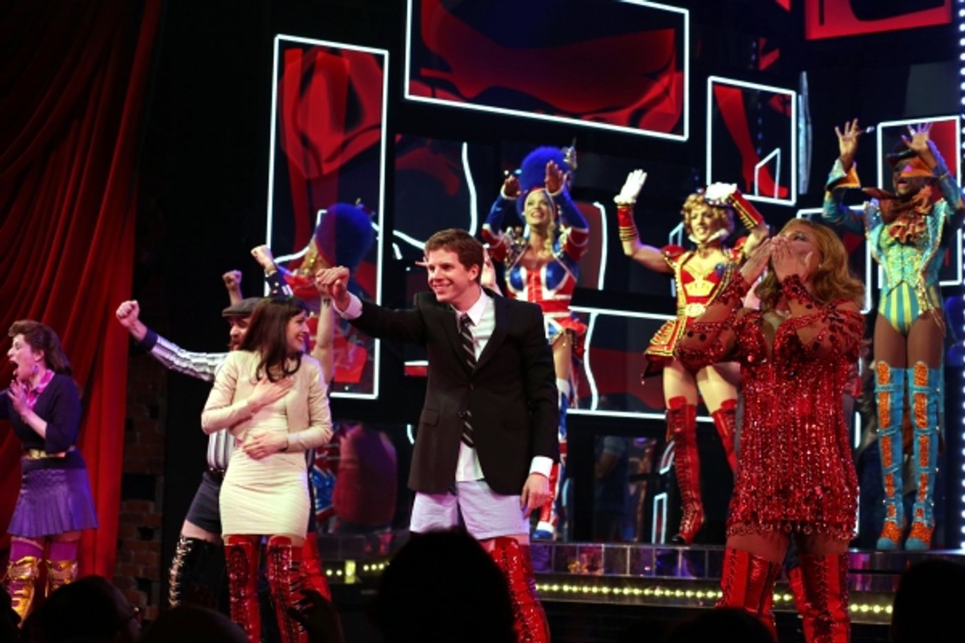 Photo Coverage: Opening Night Curtain Call for KINKY Boots on Broadway! Image