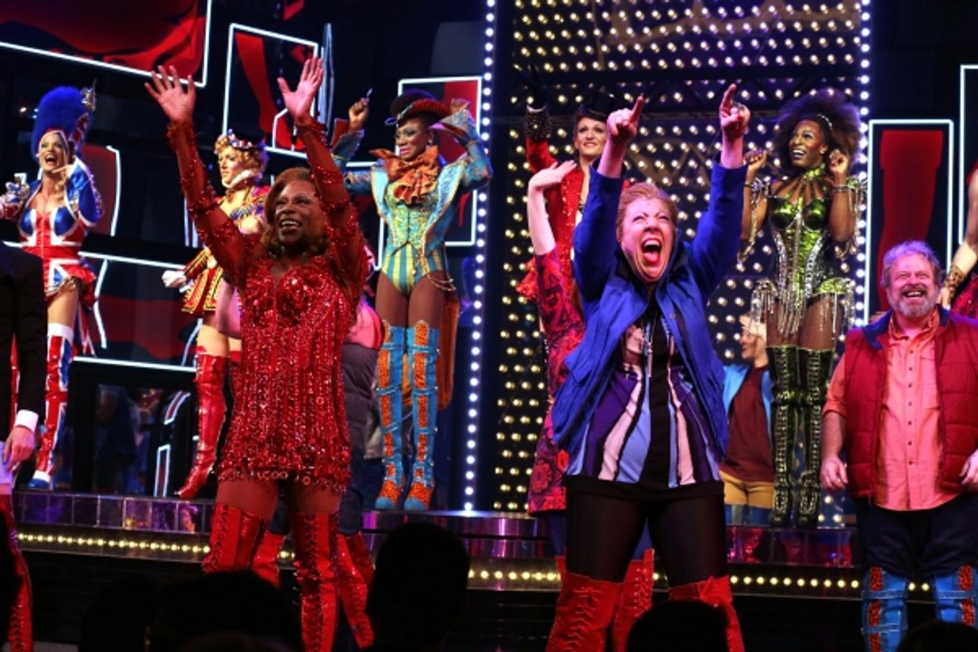 Photo Coverage: Opening Night Curtain Call for KINKY Boots on Broadway! Image