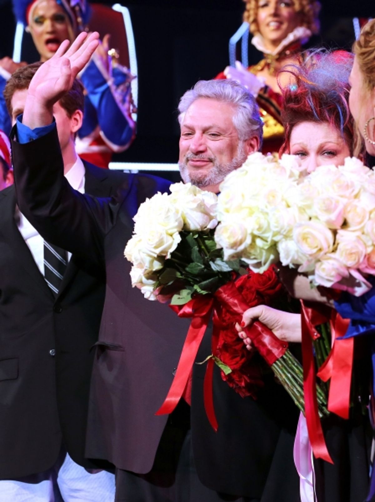 Harvey Fierstein & Cyndi Lauper  at 