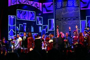 Jerry Mitchell, Stark Sands, Billy Porter, Cyndi Lauper, Celina Carvajal, Annaleigh Ashford, Stephen Oremus, Daniel Sherman, Jennifer Perry, Tory Ross, Marcus Neville & Cast @ BroadwayWorld Jerry Mitchell, Stark Sands, Billy Porter, Cyndi Lauper, Celina Carvajal, Annaleigh A Photo