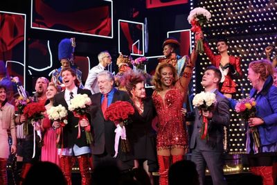 Celina Carvajal, Daniel Sherman, Annaleigh Ashford, Stark Sands, Harvey Fierstein, Cy Photo