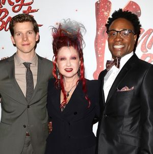 Stark Sands, Cyndi Lauper & Billy Porter @ BroadwayWorld Stark Sands, Cyndi Lauper & Billy Porter Photo