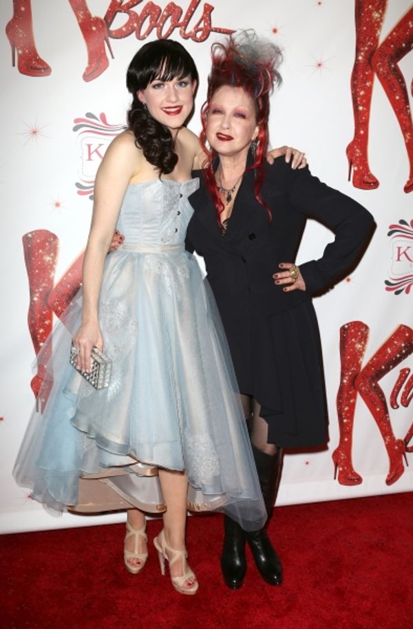 Celina Carvajal & Cyndi Lauper Photo