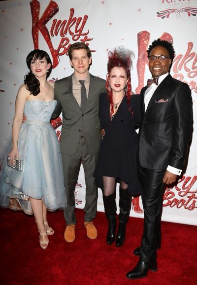 Celina Carvajal, Stark Sands, Cyndi Lauper & Billy Porter  Photo
