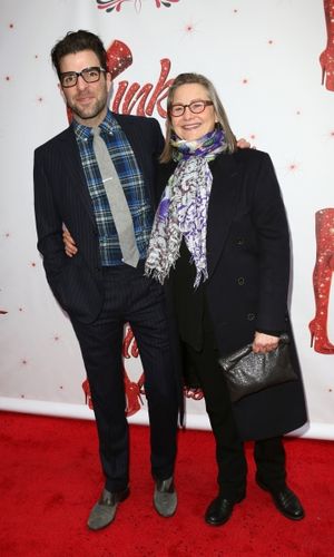 Zachary Quinto & Cherry Jones  Photo