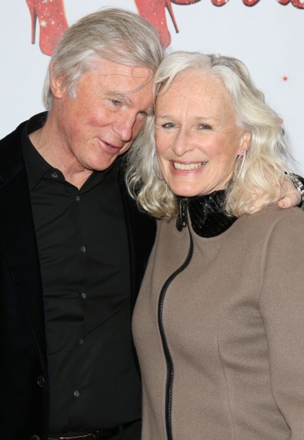 Glenn Close and David Shaw  Photo