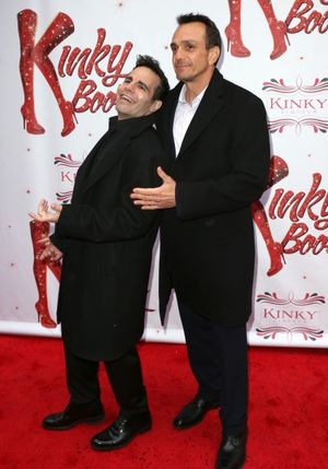 Mario Cantone & Hank Azaria @ BroadwayWorld Mario Cantone & Hank Azaria Photo