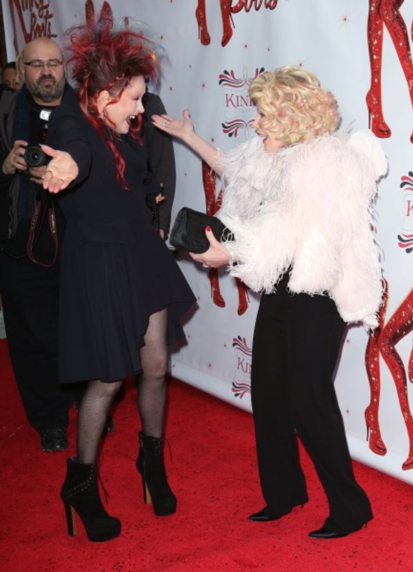 Cyndi Lauper & Joan Rivers Photo