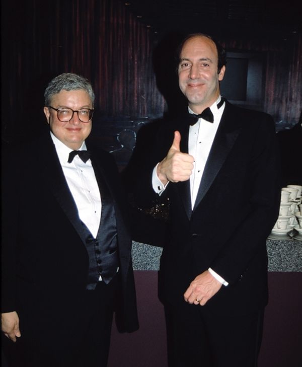 Gene Siskel and Roger Ebert Attending the N.A.T.P.E. TV Convention in New Orleans Jan Photo
