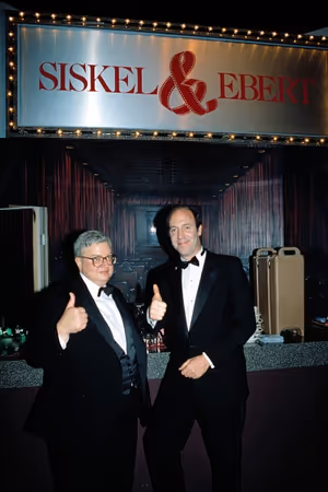 Gene Siskel and Roger Ebert Attending the N.A.T.P.E. TV Convention in New Orleans Jan Photo
