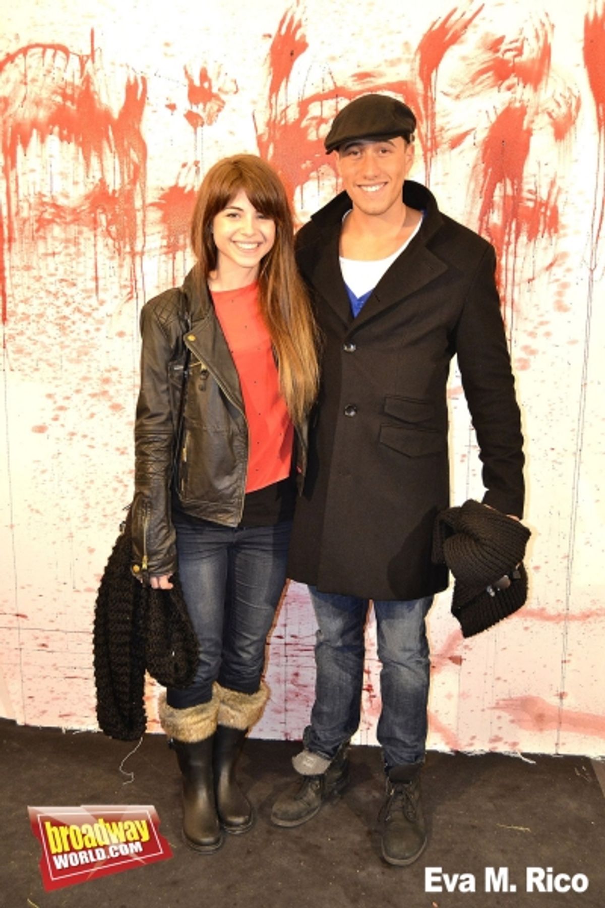 Talia del Val y Carlos Salgado at 