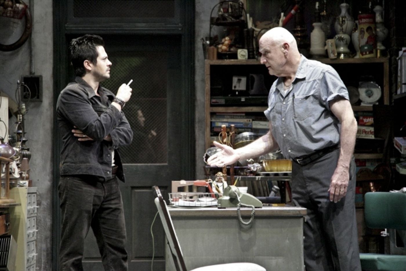 Photo Flash: First Look at Ron Eldard, Freddy Rodriguez, and Bill Smitrovich in AMERICAN BUFFALO at the Geffen Playhouse Photo Flash: First Look at Ron Eldard, Freddy Rodriguez, and Bill Smitrovich in AMERICAN BUFFALO at the Geffen Playhouse Image