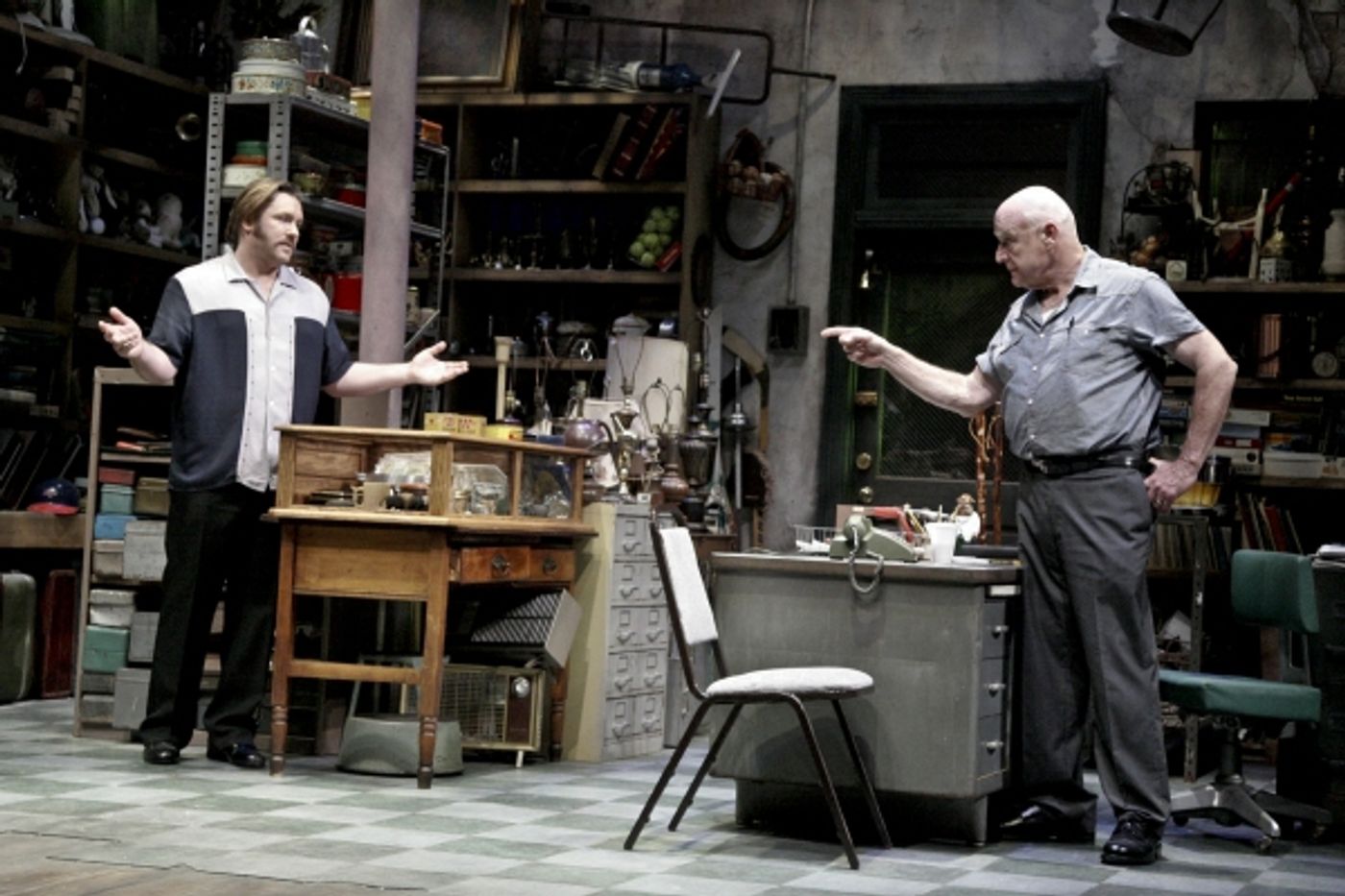 Photo Flash: First Look at Ron Eldard, Freddy Rodriguez, and Bill Smitrovich in AMERICAN BUFFALO at the Geffen Playhouse Photo Flash: First Look at Ron Eldard, Freddy Rodriguez, and Bill Smitrovich in AMERICAN BUFFALO at the Geffen Playhouse Image