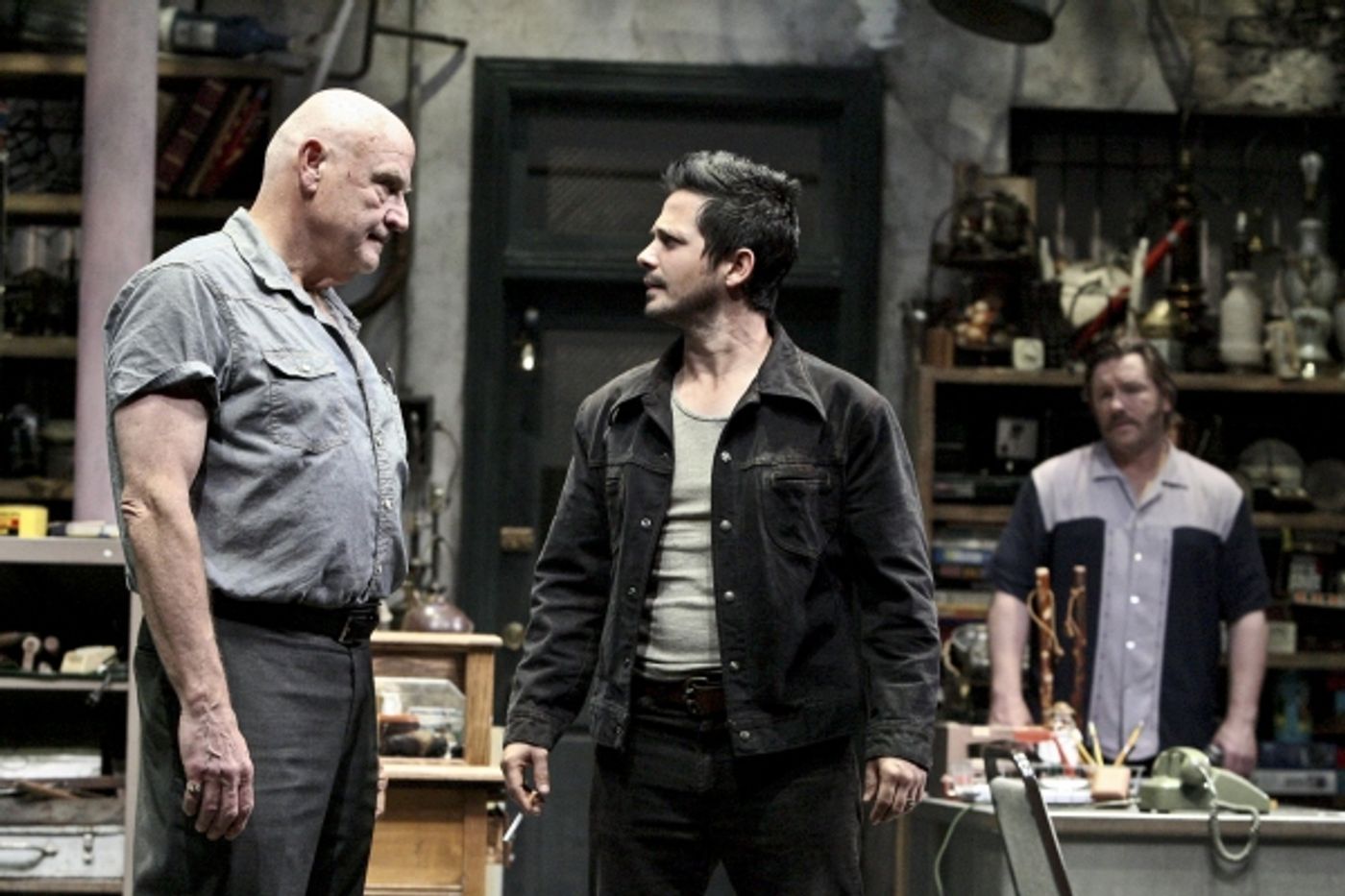 Photo Flash: First Look at Ron Eldard, Freddy Rodriguez, and Bill Smitrovich in AMERICAN BUFFALO at the Geffen Playhouse Photo Flash: First Look at Ron Eldard, Freddy Rodriguez, and Bill Smitrovich in AMERICAN BUFFALO at the Geffen Playhouse Image