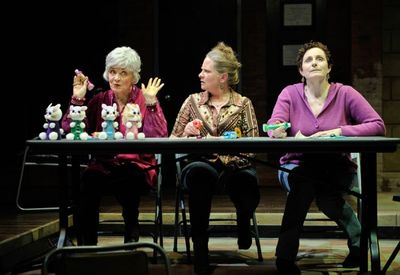 Susan Sweeney (Dottie), Celia A. Klehr (Jean) and Laura Gordon (Margie Walsh) Photo