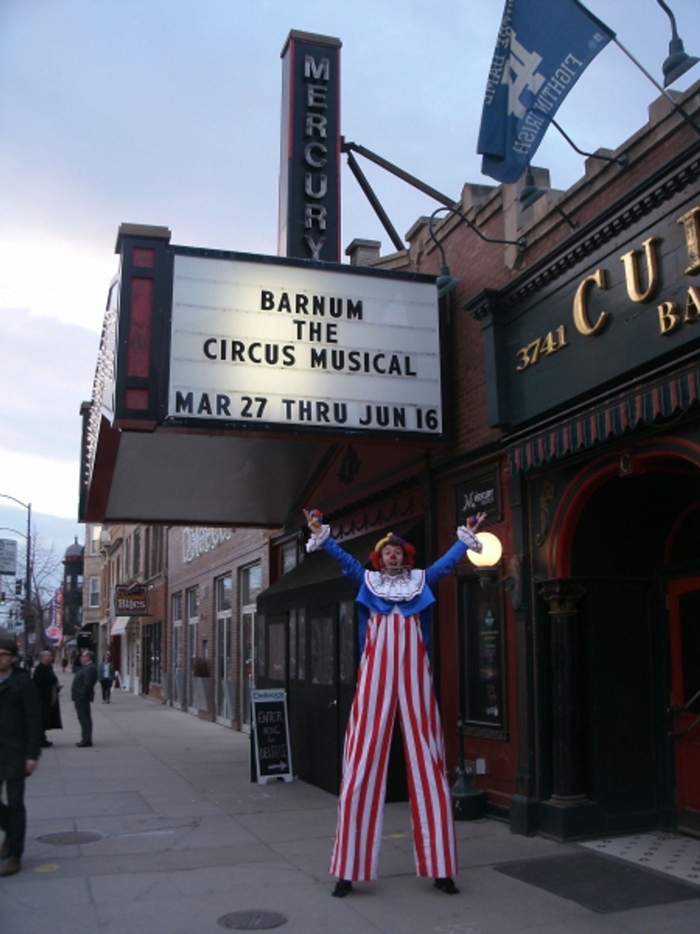 Photo Flash: Gene Weygandt and More at BARNUM's Opening Night at Mercury Theater  Image