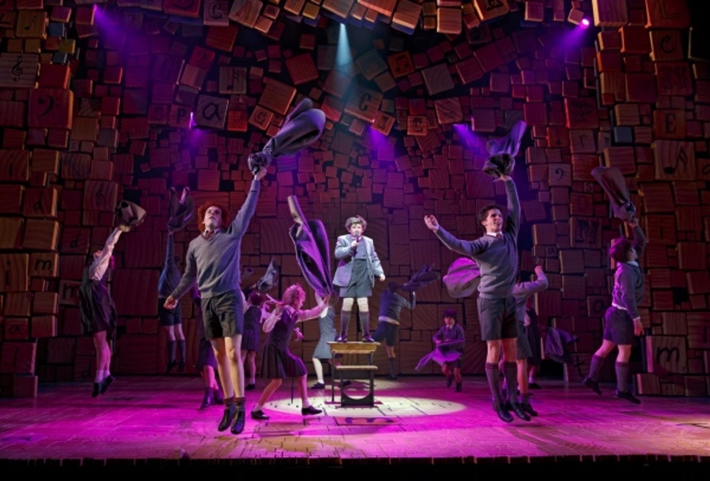 Photo Flash: First Look at Bertie Carvel & More in MATILDA on Broadway! Image