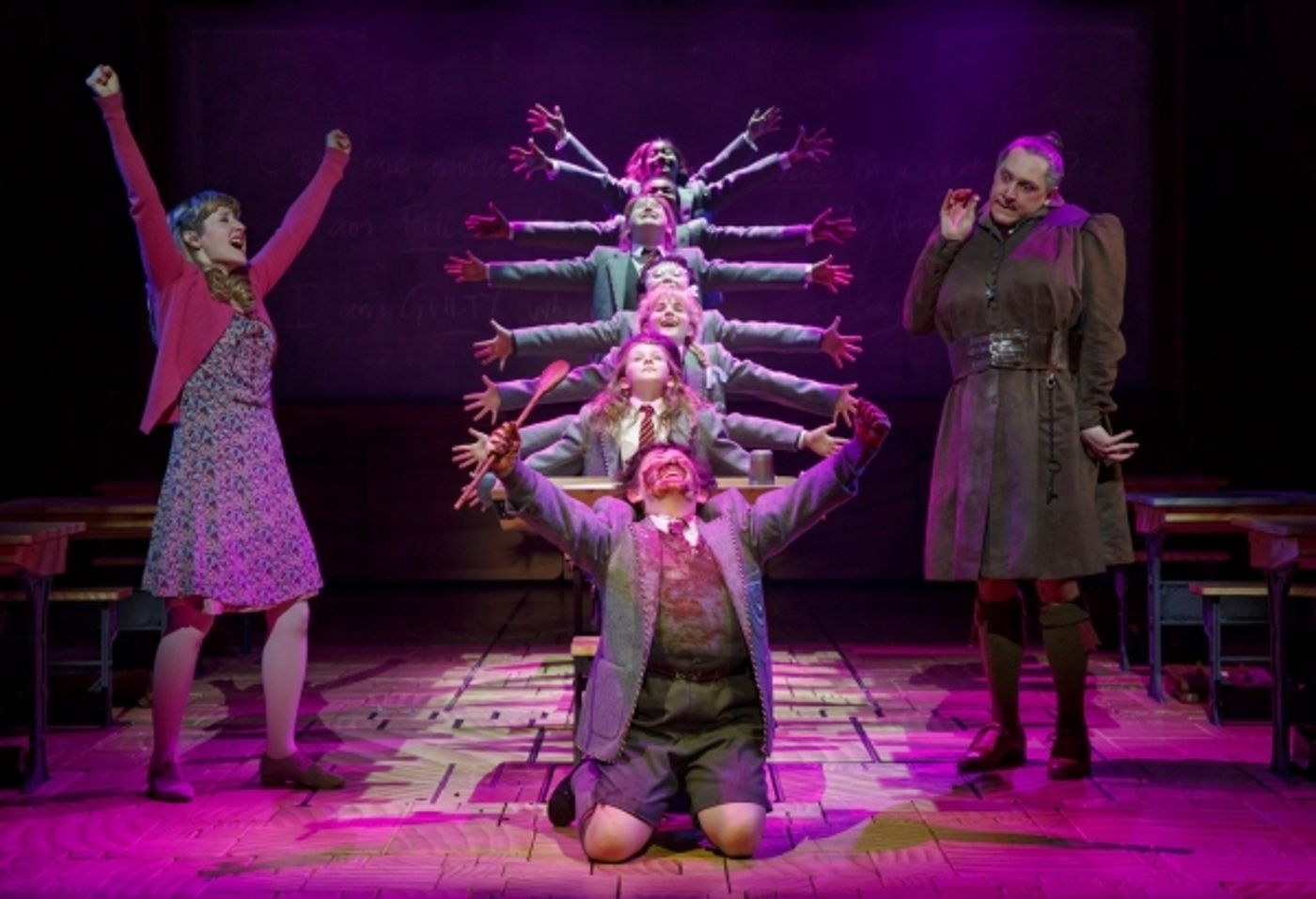 Photo Flash: First Look at Bertie Carvel & More in MATILDA on Broadway! Image