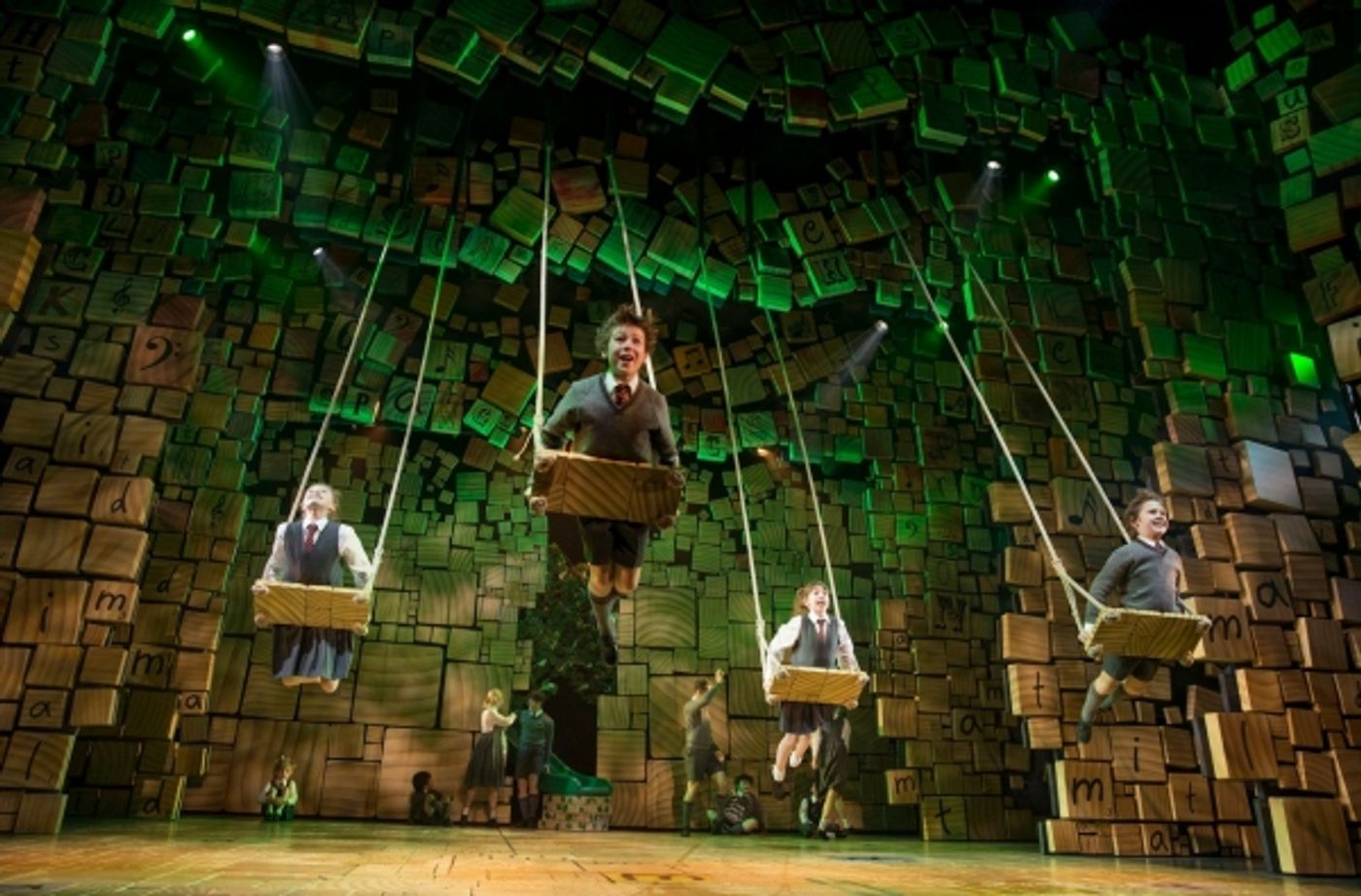 Photo Flash: First Look at Bertie Carvel & More in MATILDA on Broadway! Image