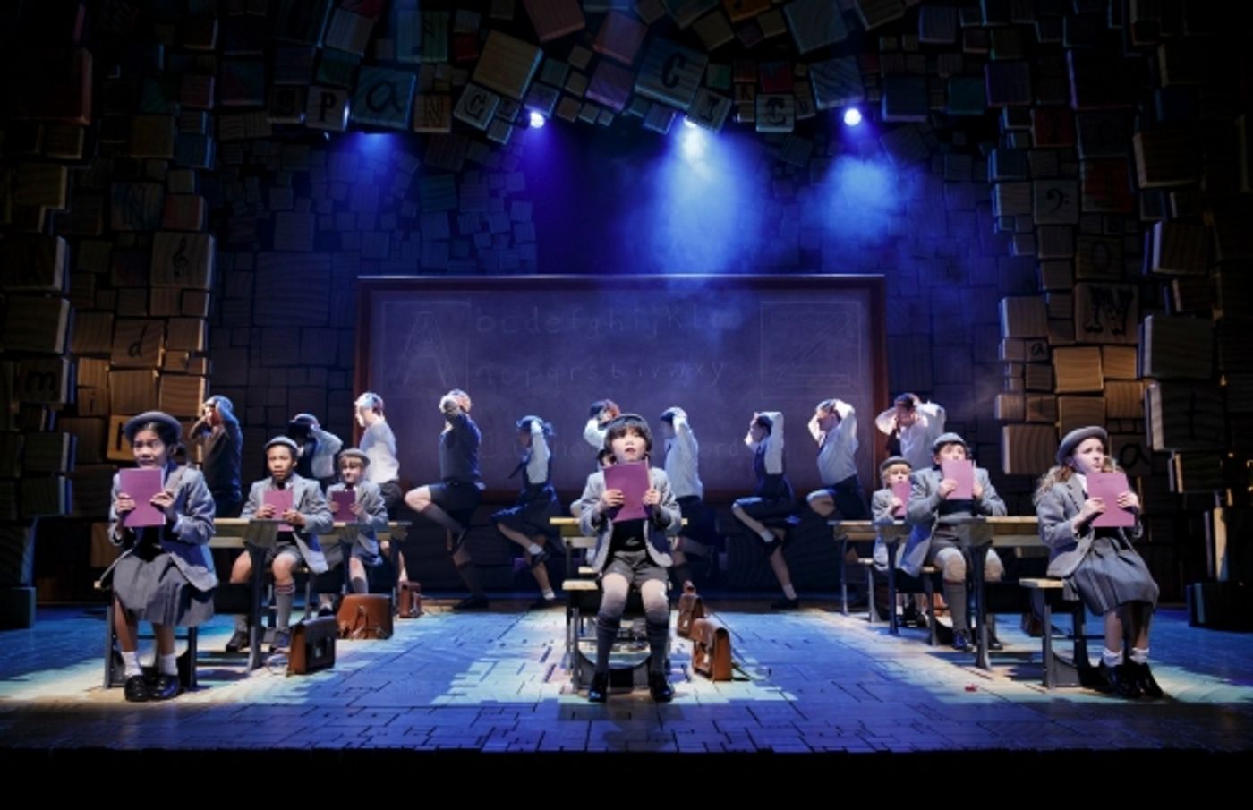 Photo Flash: First Look at Bertie Carvel & More in MATILDA on Broadway! Image