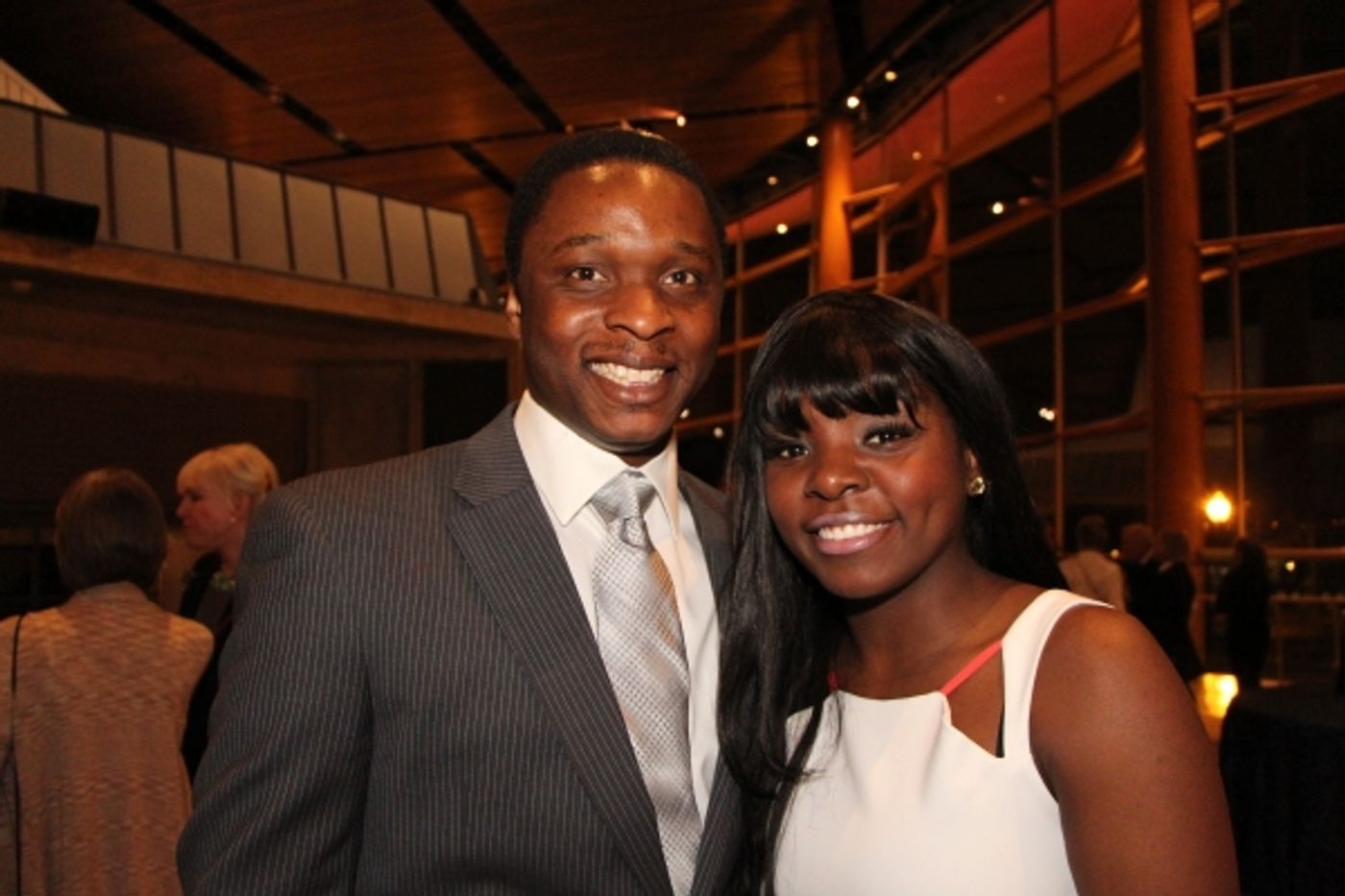 Photo Flash: Katori Hall and More on Opening Night at THE MOUNTAINTOP at Arena Stage  Image