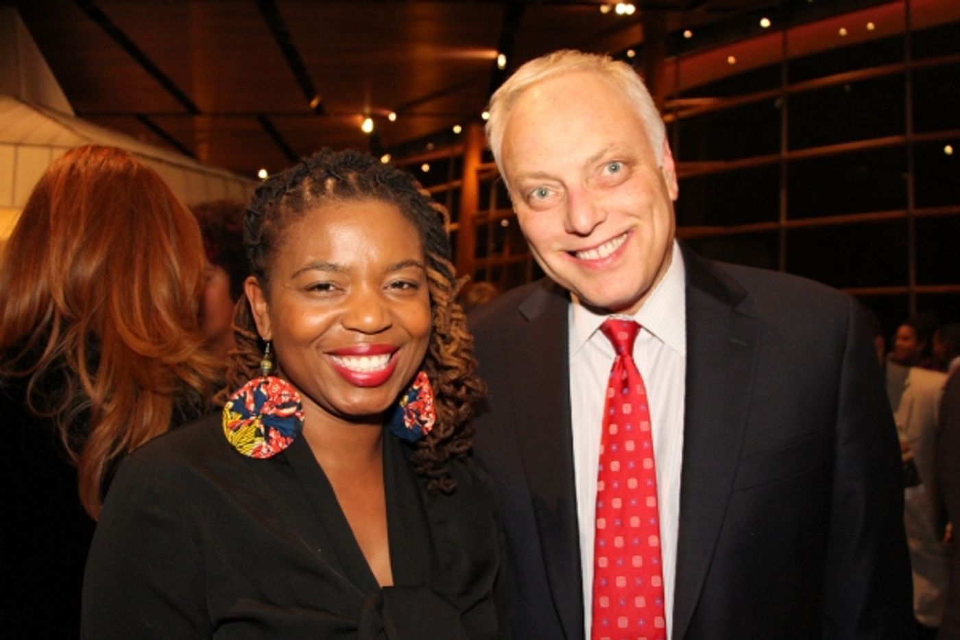 Photo Flash: Katori Hall and More on Opening Night at THE MOUNTAINTOP at Arena Stage  Image