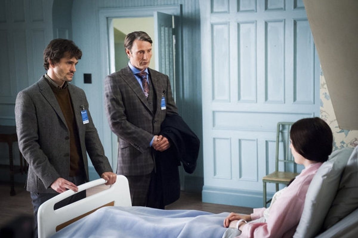 Hugh Dancy, Mads Mikkelsen at 