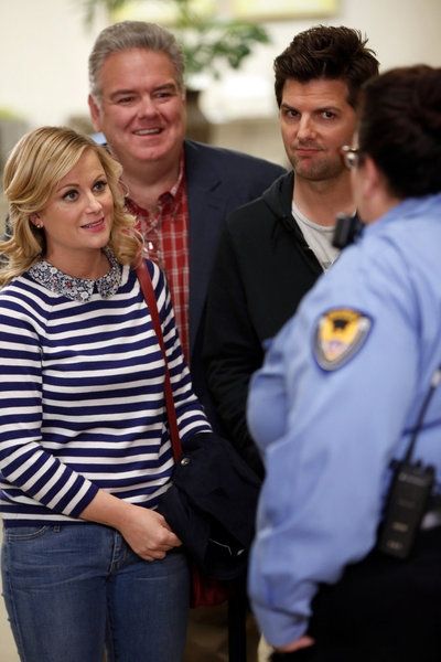 Amy Poehler, Jim O'Heir, Adam Scott Photo
