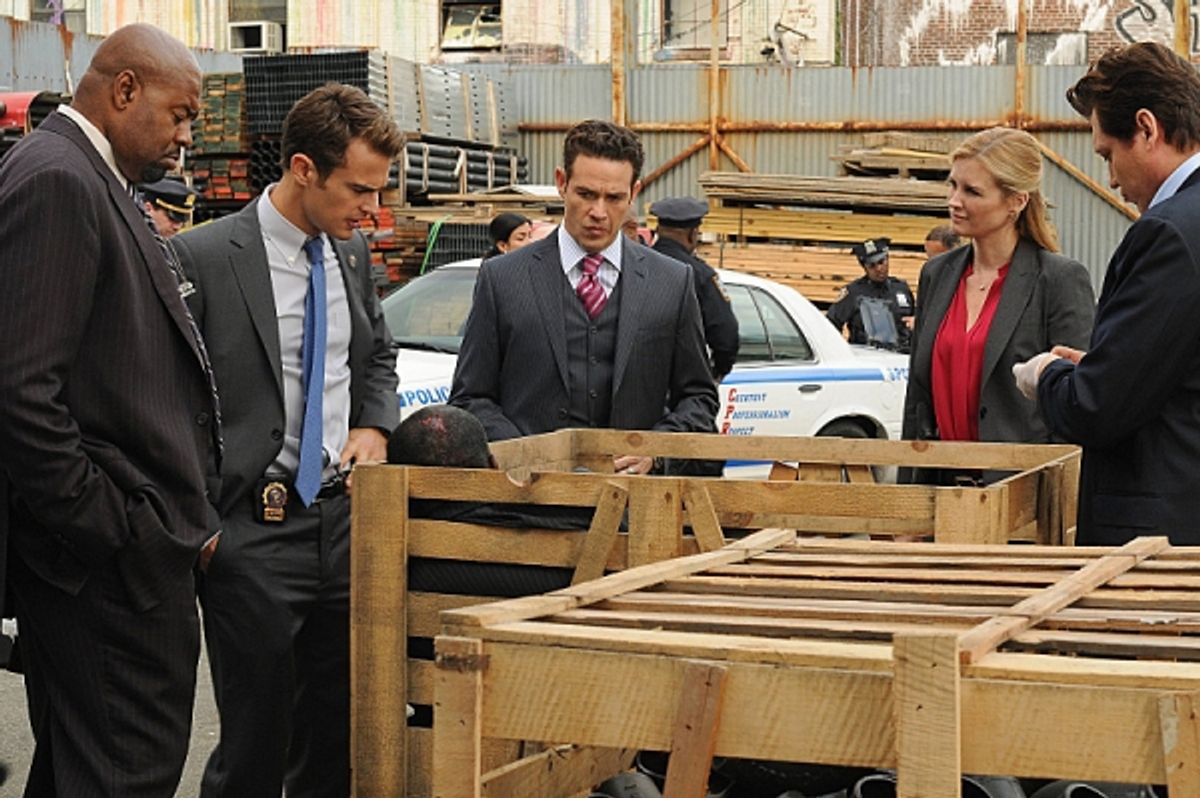 Chi McBride, Theo James, Kevin Alejandro, Bonnie Somerville, Holt McCallany at 