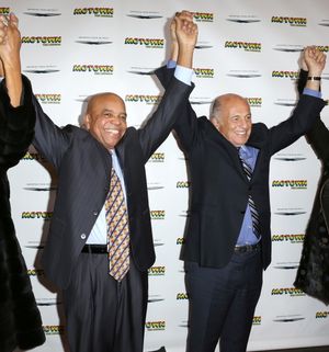 Berry Gordy with Doug Morris @ BroadwayWorld Berry Gordy with Doug Morris Photo