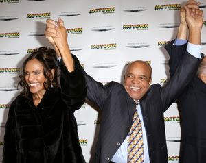 Eskedar Gobeze & Berry Gordy @ BroadwayWorld Eskedar Gobeze & Berry Gordy Photo