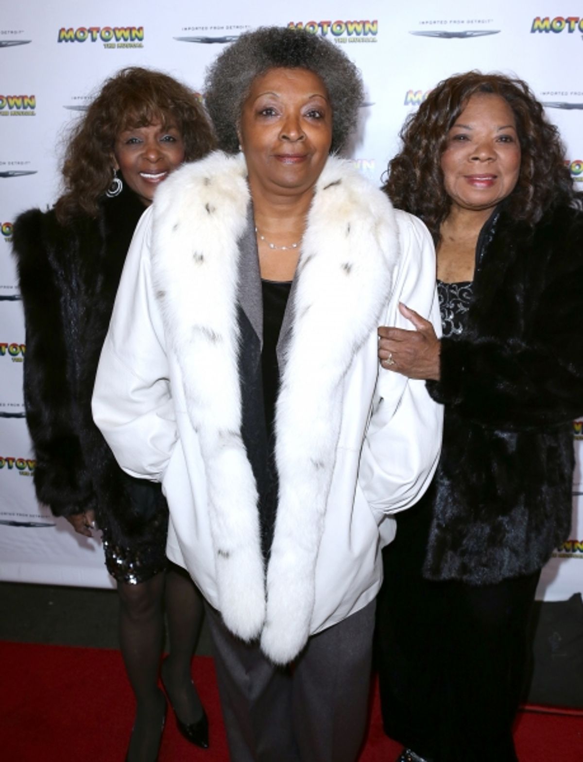 Annette Beard, Betty Kelly and Rosalind Ashford at 