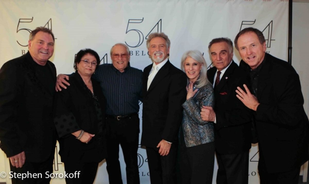 Steve Gatlin, Eda Baruch, Steven Baruch, Larry Gatlin, Jamie deRoy, Tony Lo Bianco, Rudy Gatlin at 