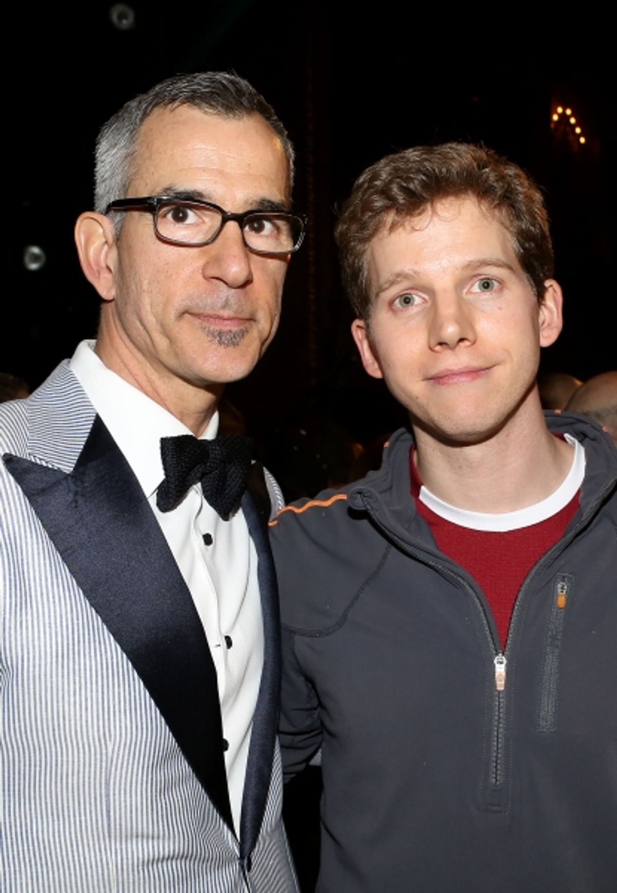 Jerry Mitchell & Stark Sands  at 