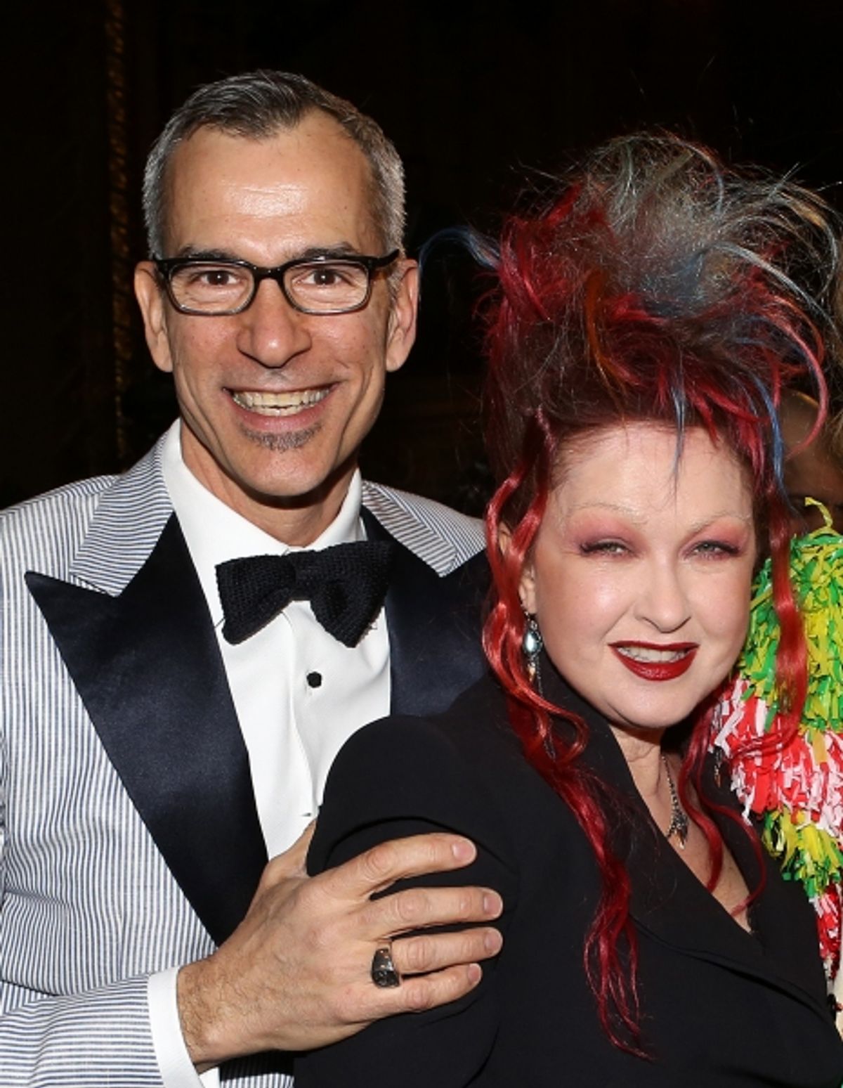 Jerry Mitchell & Cyndi Lauper  at 