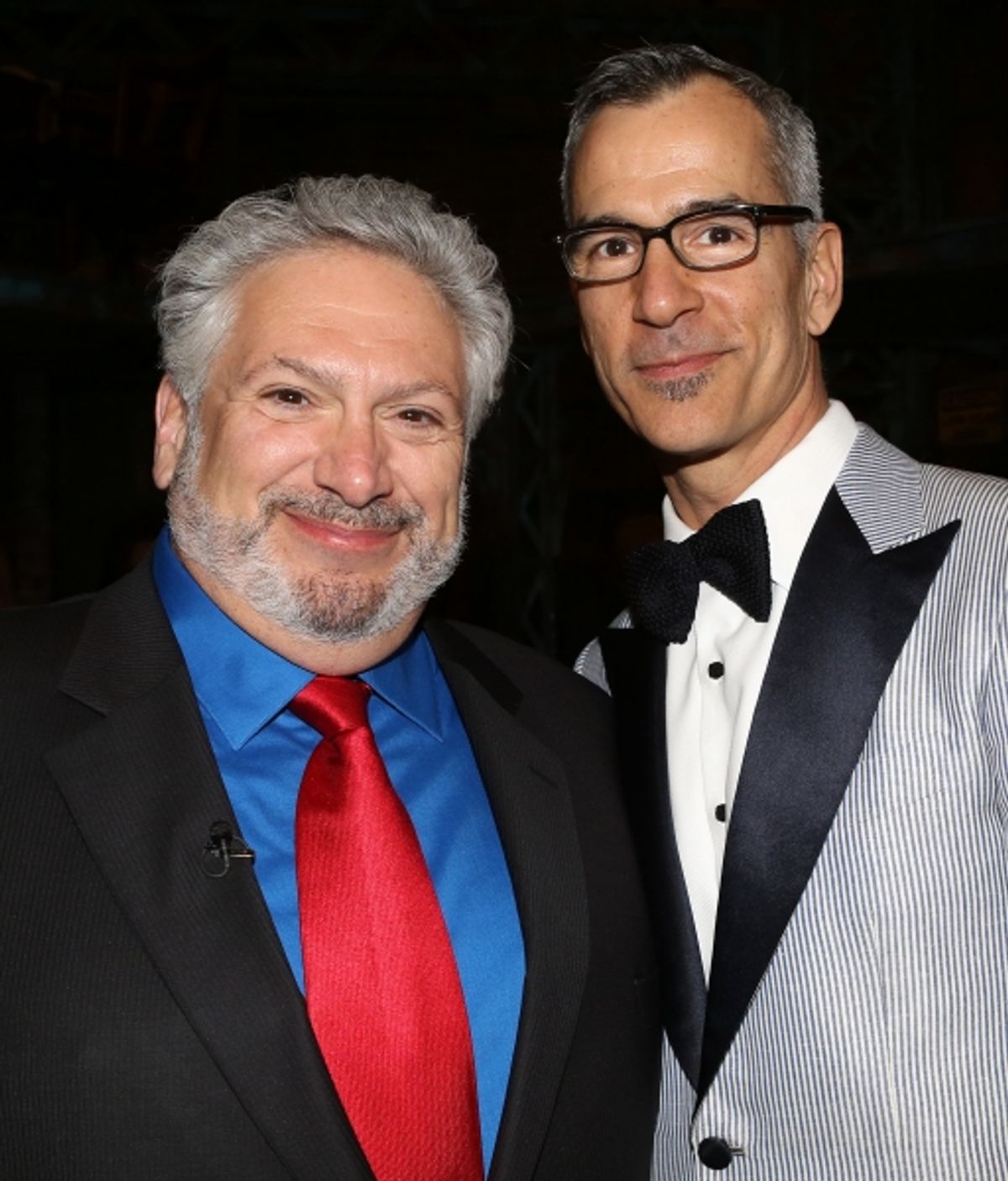 Harvey Fierstein & Jerry Mitchell  at 