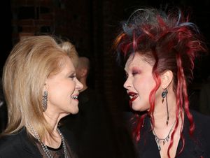 Daryl Roth & Cyndi Lauper @ BroadwayWorld Daryl Roth & Cyndi Lauper Photo
