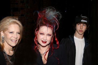 Daryl Roth, Cyndi Lauper &amp; Declyn Wallace Thornton Photo