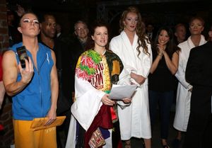 Linda Mugleston (recipient fron 'Cinderella') with Paul Canaan, Charlie Sutton, Kyle  Photo