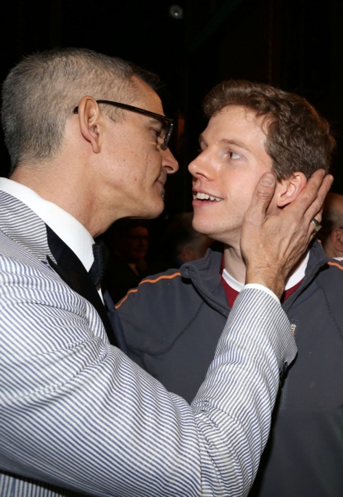 Jerry Mitchell & Stark Sands  at 