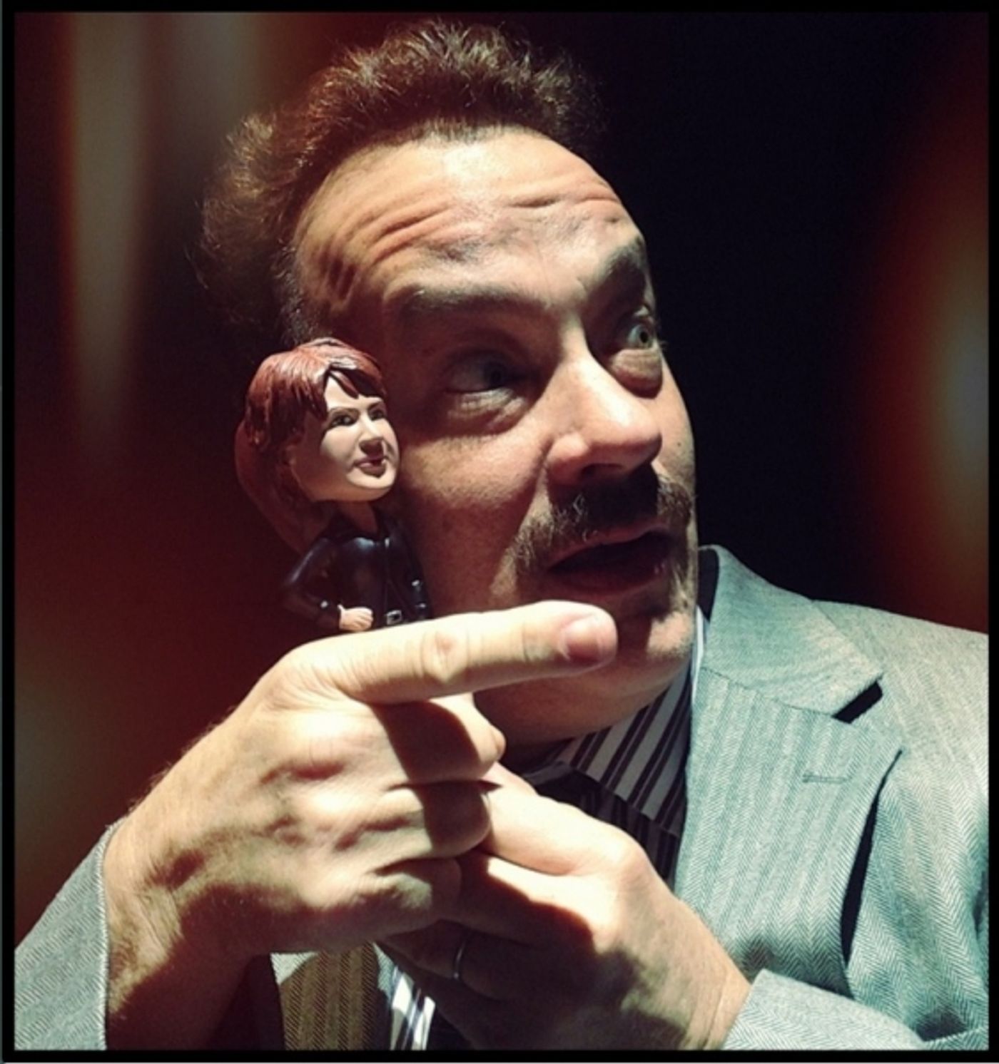 Photo Flash: Saturday Intermission Pics, April 6, Part 2 - Tom Hanks' First SIPs for LUCKY GUY and More!  Image